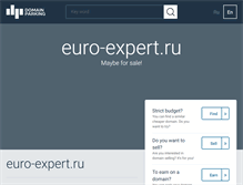 Tablet Screenshot of euro-expert.ru